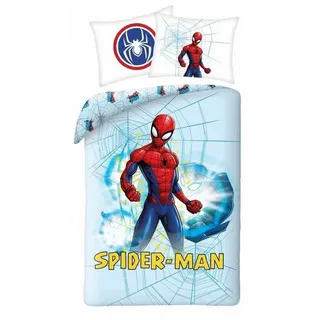 Halantex Spiderman Bettwäsche Kinder Baumwolle 140x200 cm / 70x90 cm