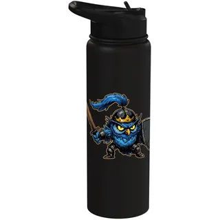 Eule Ritter Vogel Ren Faire Mittelalter Festival Ren Faire Stainless Steel Insulated Water Bottle