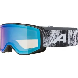Alpina Venet Q-lite black matt mirror blue (33) one size