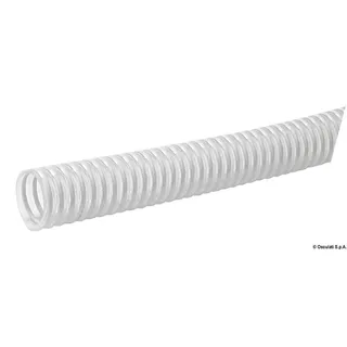 Weißer PVC spiralverstärkter Schlauch 26 mm - Osculati 18.006.20
