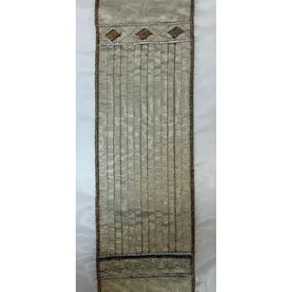 HOSSNER - ART OF HOME DECO Gardine »Zürichsee« Schlaufen 1 Stk. tlg. Schlaufenschal im besonderen Design braun