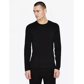 Armani Exchange 8nzm77_zja5z Langarm-t-shirt - Black - XS