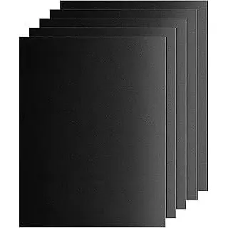 BBQ Grillmatte, Antihaft Grillmatten Grillplatte Gasgrill, Backpapier Wiederverwendbar,für Holzkohlegrill, Elektronischen Grill, PFOA-Frei über 40x32 cm (5er Set)