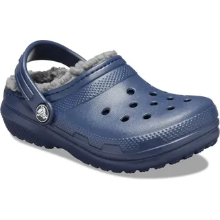 Crocs Classic Lined Holzschuhe - Navy / Charcoal - EU 29-30