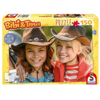 Schmidt Spiele 56363 Bibi und Tina, 150 Teile Kinderpuzzle zur TV Serie, Bunt