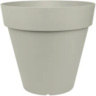 Emsa Blumenkübel für den Balkon, Ø 25 cm, Seidengrau, City Classic, 517638