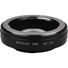 Fotodiox Pro Lens Mount Adapter Compatible with Olympus OM 35mm Film Lenses on Pentax K-Mount Cameras