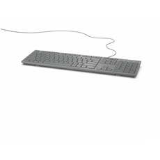 Bild von KB216 Multimedia Tastatur US grau (580-ADHR)