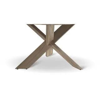 Hartman Provence Crossleg Gestell grey teak