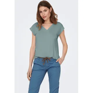 Only Onlfree V-Shirt Grau M