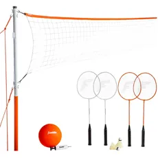 Franklin Sports Franklin Starter Badminton/Volley Set, Einheitsgröße, Net Size : 20 Inch x 1. 5 Inch