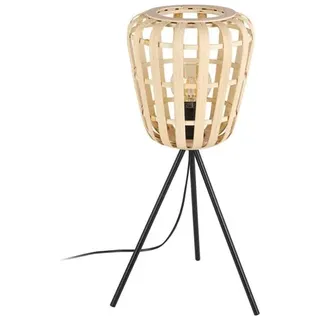EGLO Stars of Light MONTEZUELO bordlampe E27 bambus/sort