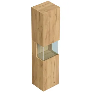 Posseik Limes Hochschrank 35,2 x 150 x 30 cm Gold Holz