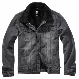 Brandit Textil Brandit Sherpa Denimjacke schwarz, S