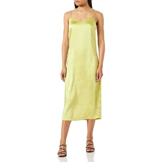 ONLY Damen ONLMAYRA Slip TIE Satin Dress WVN Kleid, Celery Green, 40