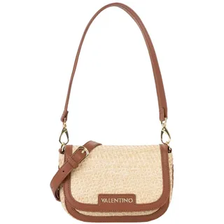 Valentino Demetra Umhängetasche Kunstleder Beige/Braun