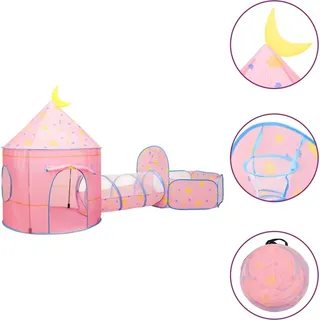vidaXL Spielzelt für Kinder Rosa 301x120x128 cm - Rosa