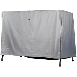 mehr Garten Schutzhülle für Hollywoodschaukel / Gartenschaukel Shp-20024 , Grau , Kunststoff , 220x150x160 cm , Gartenzubehör, Abdeckung für Gartenmöbel