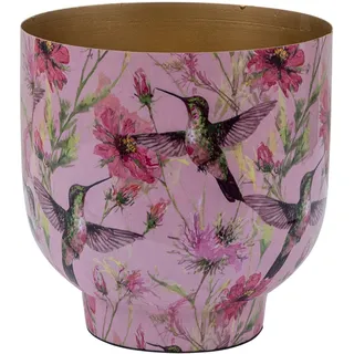 creativ home Übertopf 16 x 16 cm Rosa
