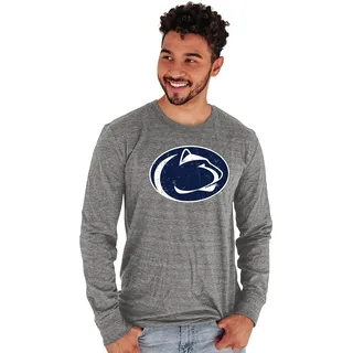 Blue 84 Herren Tri-Blend Long Sleeve T-Shirt Vintage Icon T-Shirt (1er Pack)
