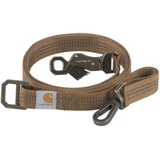 Carhartt Hundeleine braun/gebürstetes Messing, Größe L