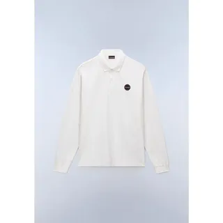 Napapijri E-badge LS white heron (206) XL