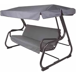 Patio Schaukel Parma anthrazit/grau mitBettfunktion - Grau