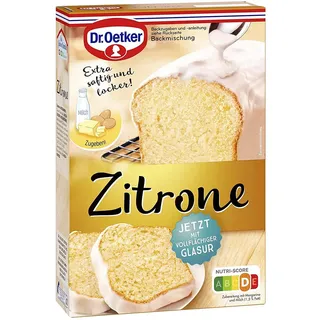 Dr. Oetker Zitrone Backmischung 525,0 g, 1 Pack