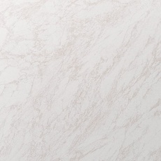 Bild von Boulevard-Klapptisch mit mecalit-Pro-Platte Ø 100 x 72 cm weiß/marmordekor weiß