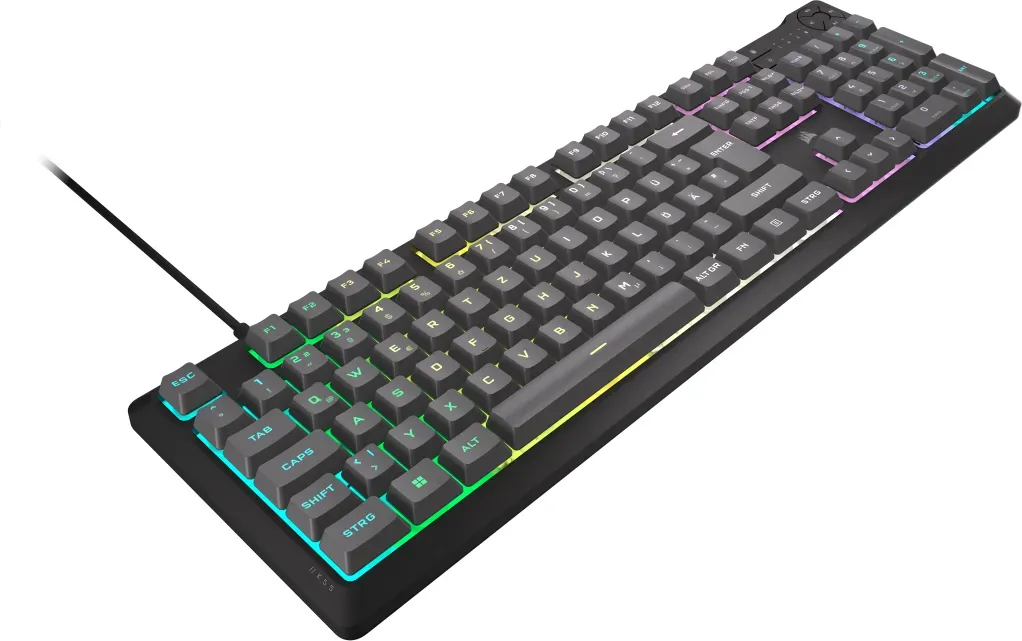 Bild von Gaming K55 CORE RGB, grau, USB, DE (CH-9226D65-DE)