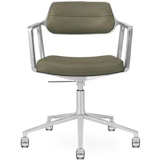 Bürodrehstuhl Vipp 453+ Vipp grün, Designer Vipp Design, 67x70-77.5x67 cm