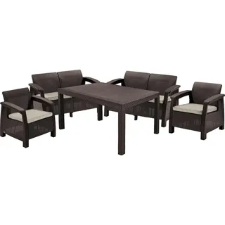 Gartenset KETER Corfu II Fiesta - Braun/Hafer - Braun