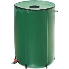 Bild von Regentonne Faltbare Zisterne 250 Liter Wassertank, 60 x 60 x 90 cm, Grün, 9602-1000-001