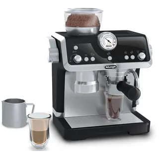 Casdon De'Longhi Barista Spielzeug-Kaffeemaschine für Kinder mit beweglichen Teilen, realistischen Geräuschen und magischem Kaffee. Für Kinder ab 3 Jahren