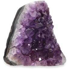 Deep Purple Project Amethyst Stein Groß, 500 bis 800 gr, Druse zum aufladen, Geoden aus Uruguay, Kristalle xl
