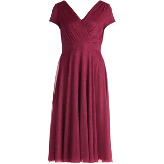 Vera Mont Cocktailkleid »Cocktailkleid im Glitzer-Look«, rot