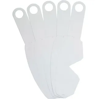 Moose Hard-parts Scott Hustle Tear-off 50 Einheiten - Clear - One Size