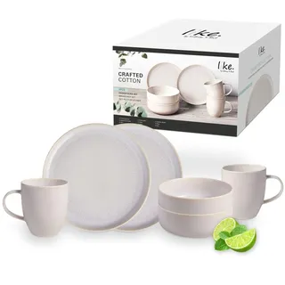 Villeroy & Boch Crafted Cotton Frühstücksset 6-tlg. weiß