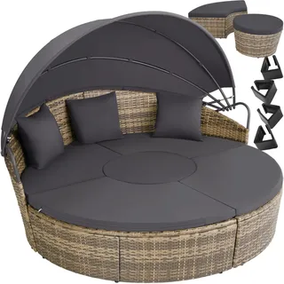 Tectake Sonneninsel Rattan beige
