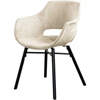 KAWOLA Zaja Cord creme weiß