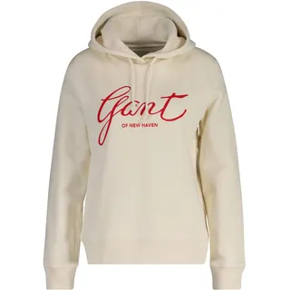 Gant Kapuzensweatshirt »REG SCRIPT HOODIE« Gant CREAM M