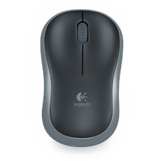 Bild M185 Wireless Mouse schwarz/grau