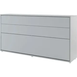 Mirjan24 Schrankbett Bed-Concept Bc-06 90x200 , Grau , Kunststoff , Rechteckig , 90x200 cm , Schlafzimmer, Betten, Gästebetten, Klappbetten