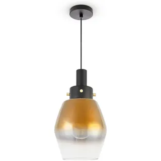Paco Home DORA 1-flg. Ø 14 cm schwarz