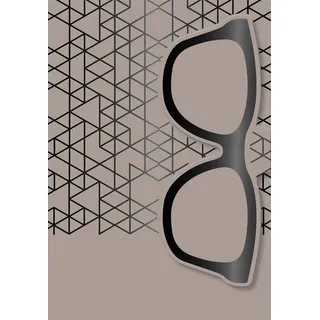 libri_x Magnetlesezeichen Lesebrille | Magnetisches Lesezeichen inkl. Grußkarte und Umschlag