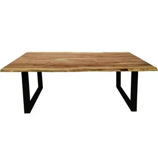 SIT Möbel Vanaja 200 x 78 x 100 cm Akazie/Antikschwarz