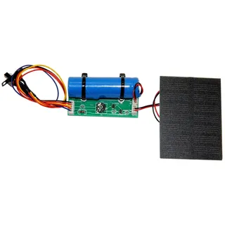 SOL-Expert Sol Expert Solar Leuchteinheit LongLife mit LED, Schalter und Solarmodul