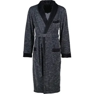 VOSSEN Bademantel mit Schalkragen in black | Gr.: S