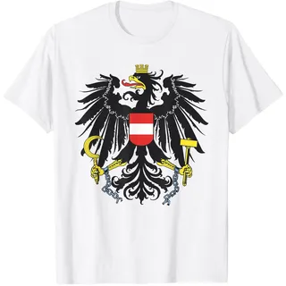 Österreich Fahne Herren Austria Flag Damen Kinder Österreich T-Shirt