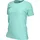 Damen T-Shirt W NK Dry VII JSY SS Hyper Turq/Black S BV6728